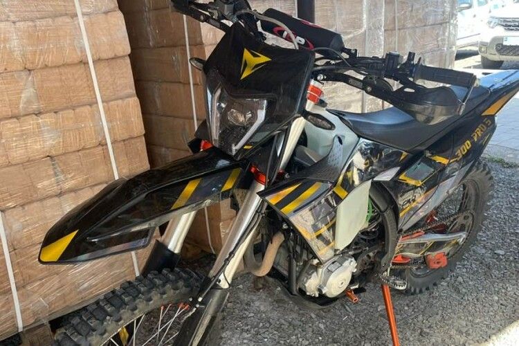 На Волині оштрафували неповнолітнього мотоцикліста