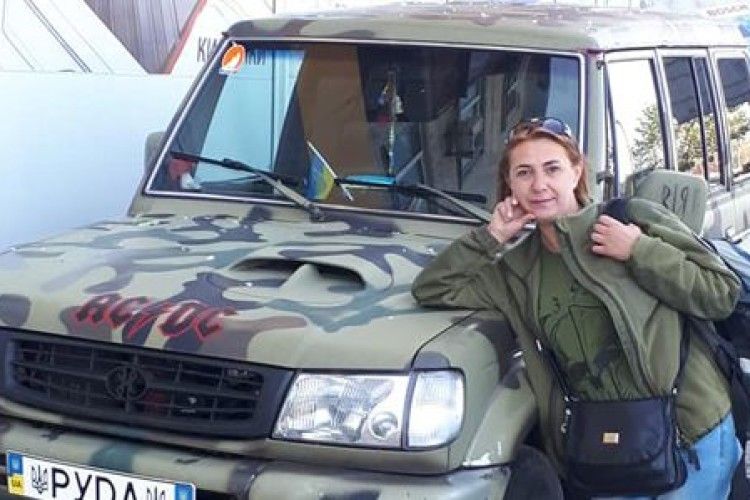 Полтавська волонтерка заявила про напад на неї 