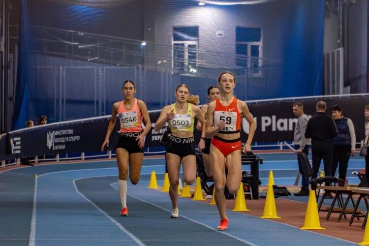 Волинянка стала дворазовою чемпіонкою України з легкої атлетики