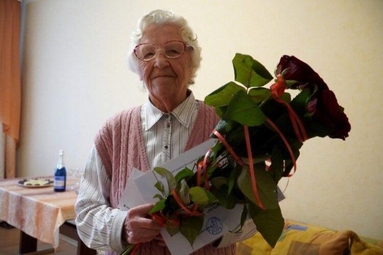 95-річна волинянка розкрила секрет довголіття