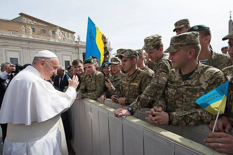 Папа Римський підтримав перемир'я на Донбасі