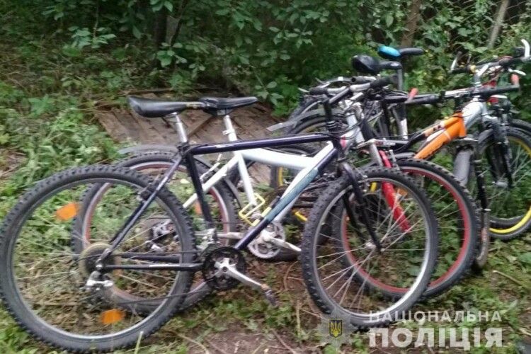 На Волині затримали серійного викрадача велосипедів