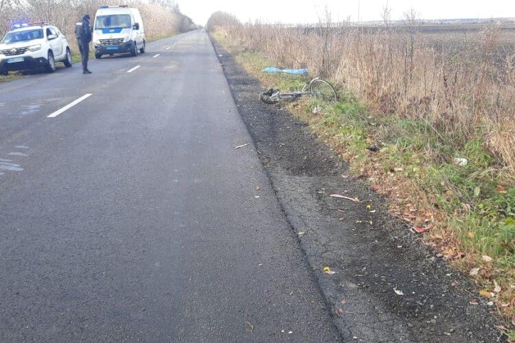 На Волині затримали пʼяного водія, який збив вантажівкою велосипедистку