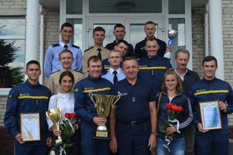 Команда Управління ДСНС у Волинській області стала переможцем Чемпіонату ДСНС України з пожежно-прикладного спорту серед збірних команд
