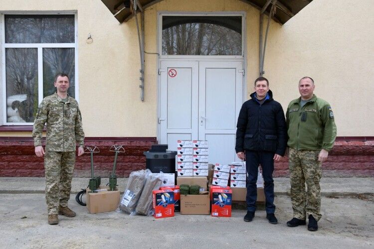 Волинським прикордонникам на Донеччину доправлять необхідне для боротьби з ворогом обладнання