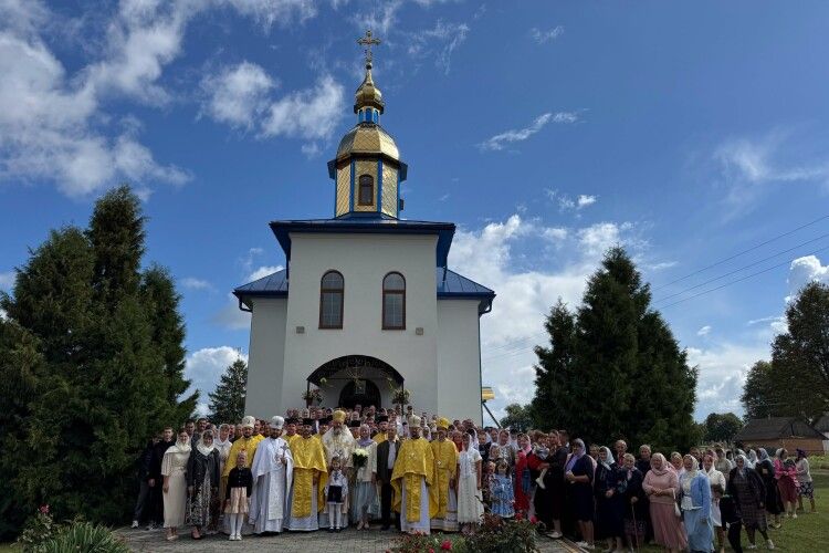 На Волині відновлено храм після пожежі (Фото)