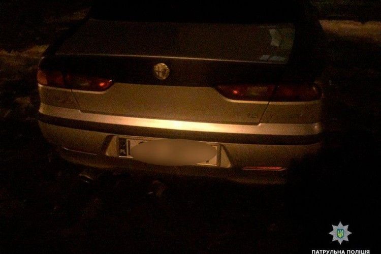 У Луцьку п'яний як чіп водій після ДТП намагався втекти від поліцейських