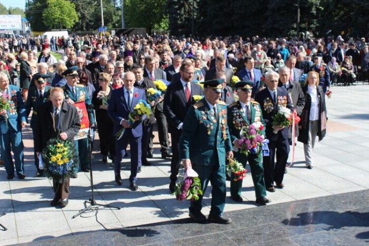 У Луцьку громадськість вшанувала пам'ять жертв Другої світової війни