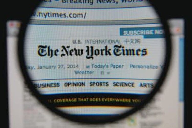 Найпопулярнішим словом у публікаціях The New York Times стало «Україна»