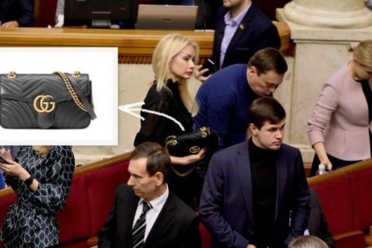 Зе-депутатка вигуляла в Раду сумочку за 50 тисяч