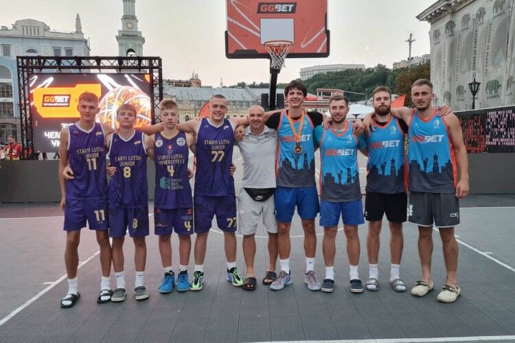 Луцькі баскетболісти підкорили столицю