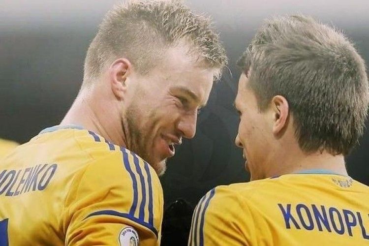 Коноплянка і Ярмоленко здолали Албанію – 4:1