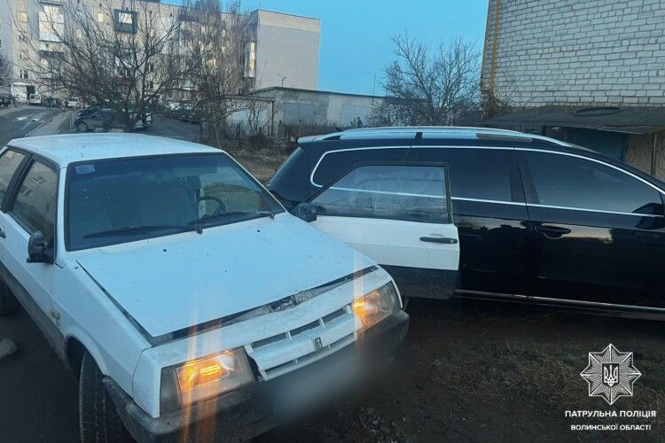 На Волині нетверезий водій всівся за кермо та скоїв ДТП (Фото)