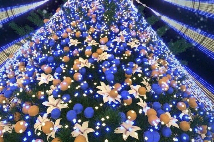 У Києві планують встановити новорічну ялинку із тисячами вогників (Фото)