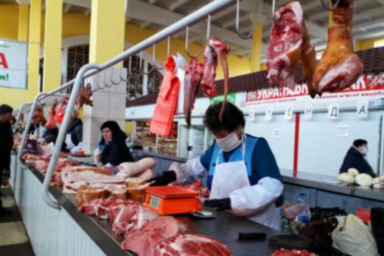 На Волині покарали чоловіка, який викрав 20 кілограмів м'яса на місцевому ринку