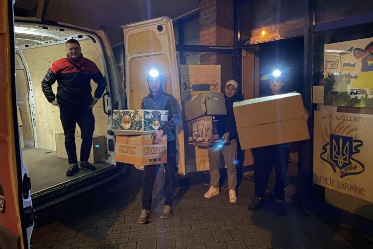 Горохівські волонтери привезли гуманітарної допомоги на 80 000 євро (Фото)