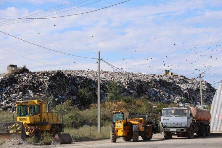 Електроенергія з непотребу та завод: що чекає на головне сміттєзвалище Луцька