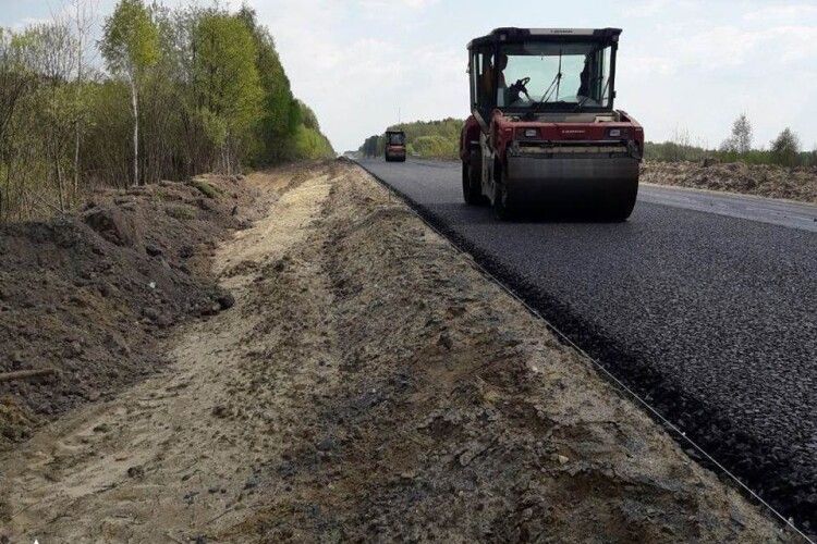 Продовжується ремонт траси Ковель–Ягодин (Фото)