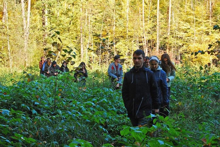 На водосховищі в Мочулках 14 юних географів прорубали вікно у світ птахів