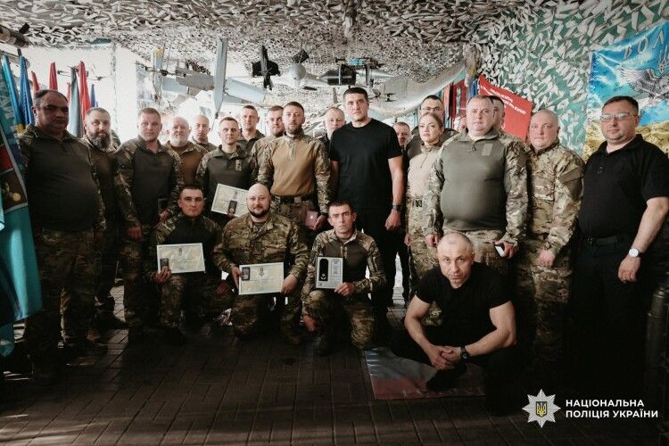 Поліцейських стрілецького батальйону поліції Волині відзначили з нагоди річниці підрозділу