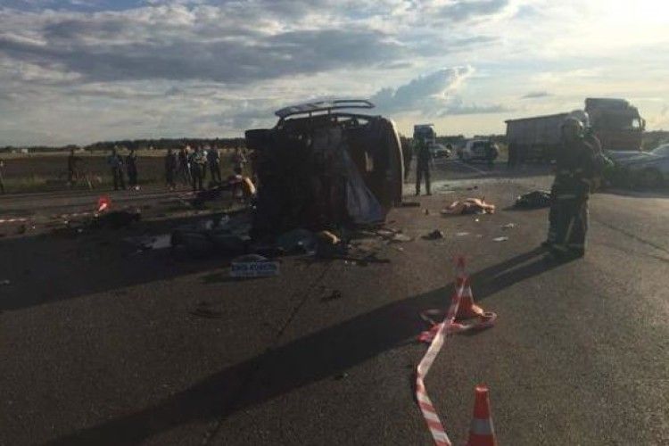 Жахлива аварія у Рівненській області (відео)