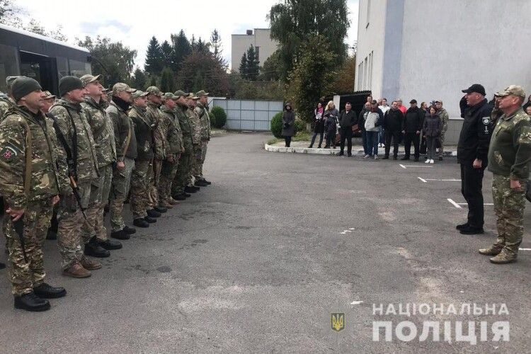Бійці спецпідрозділу «Світязь» вирушили в зону проведення ООС 