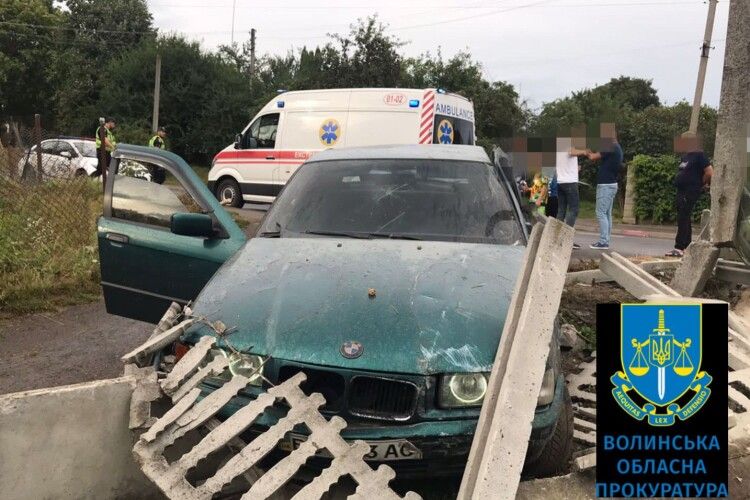 На Волині засудили водія, який на тротуарі скоїв смертельну ДТП