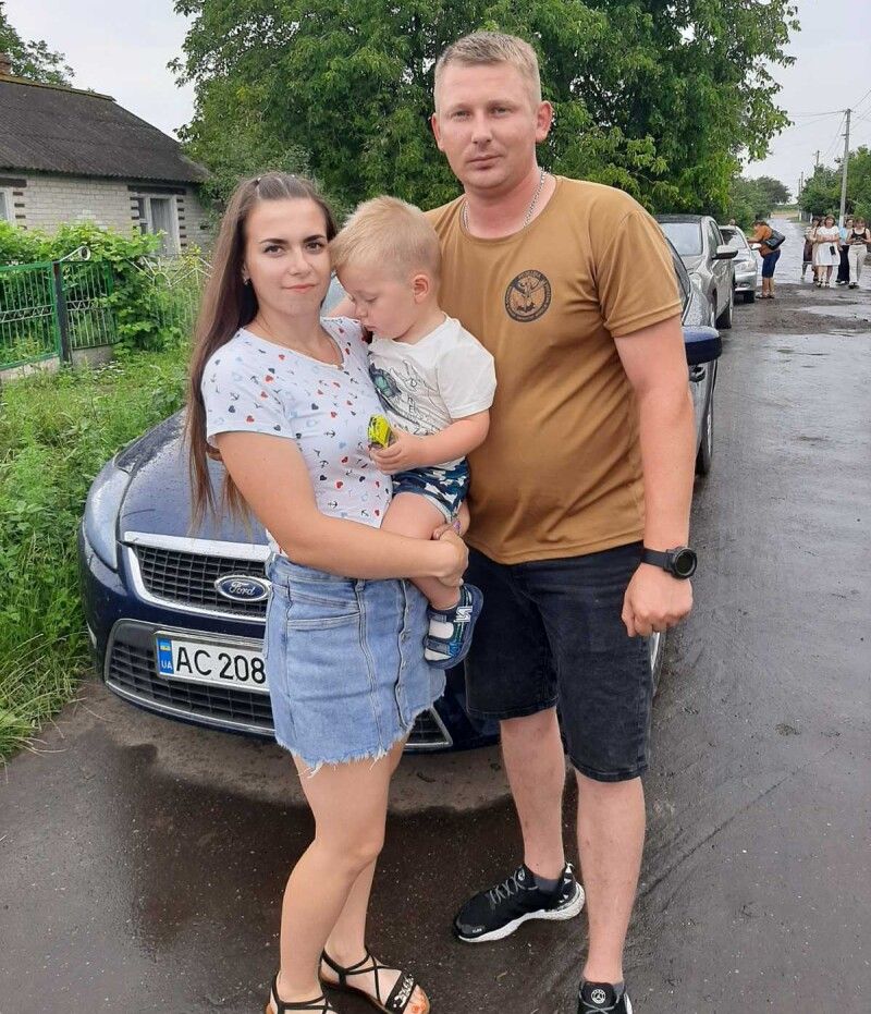 Подружжю Марії й Андрія Повхів та їхньому синочкові Макарові одне побажання – щоб швидше закінчилася війна.