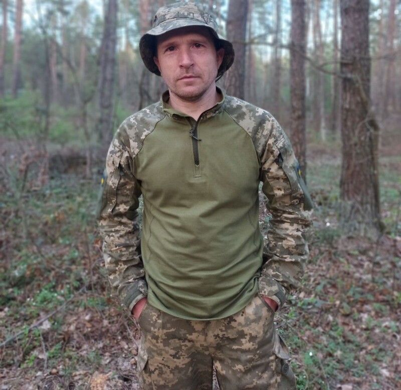 Поки що в сина переселенки – Євгена Демічева, мобілізованого в ЗСУ, – навчання на полігоні.