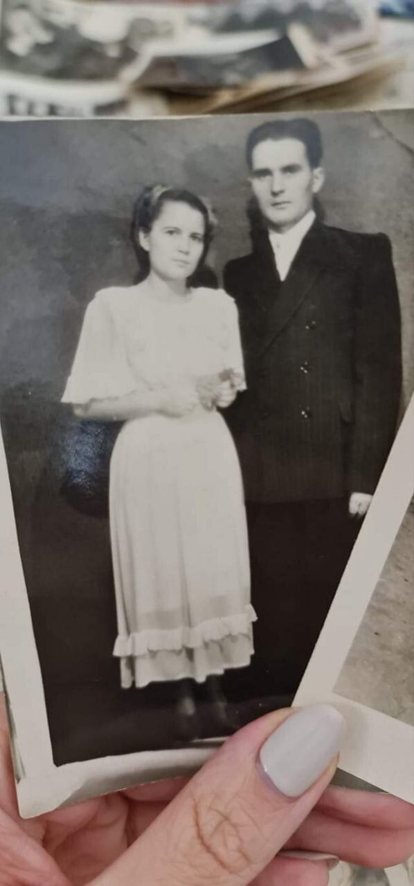 Подружжя Ольги та Василя Ольхових, Якутськ, 1953 рік.