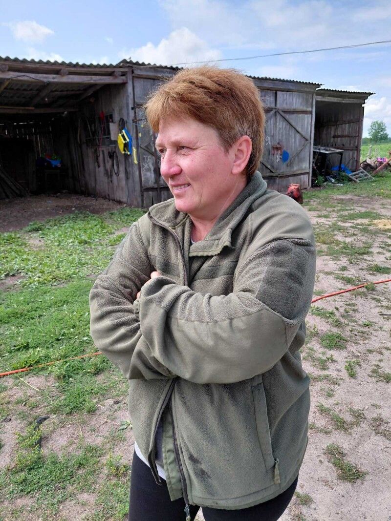 Дружина Анатолія Пилипчука, який воює з першого року повномасштабного вторгнення.