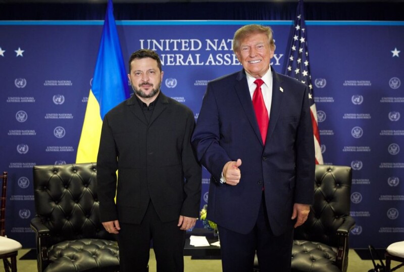 Володимир Зеленський подякував Президенту Трампу, його команді та всьому Американському народові за підтримку.