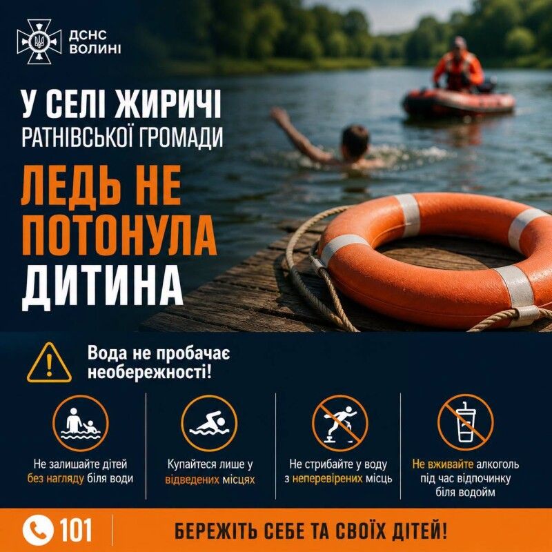 Інфографіка: ДСНС Волині.