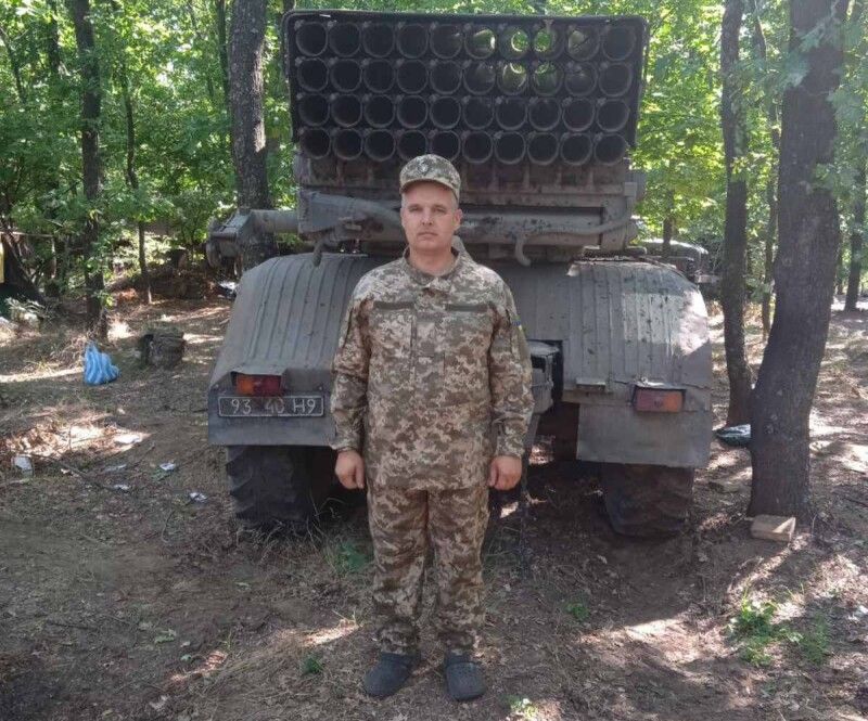 Як і в 2014 році Петро Басанський спочатку командував бойовою машиною «Град».