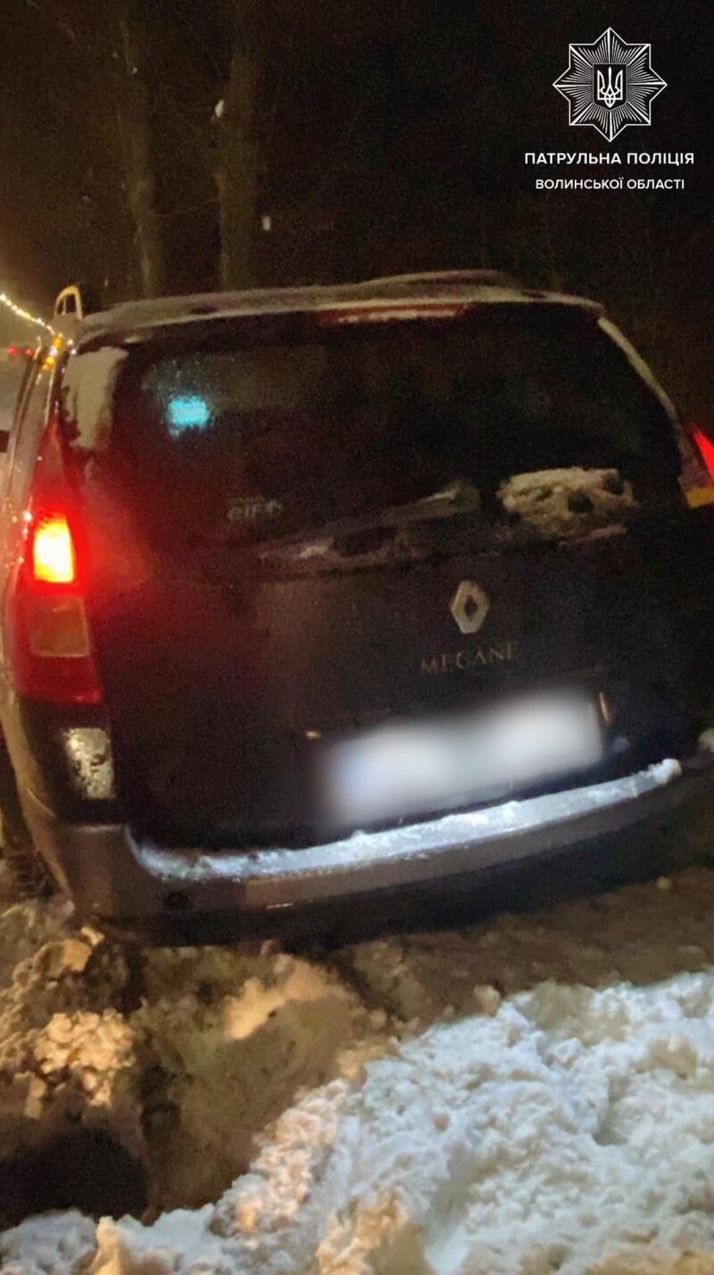 Фото: Патрульна поліція Волині.