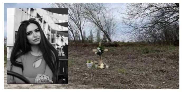 На місці вбивства Рити встановили стихійний меморіал із написом «Спочивай із миром, незнайомко».