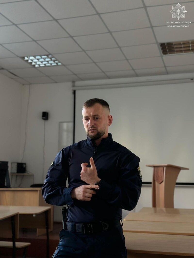 Фото: Патрульна поліція Волині.
