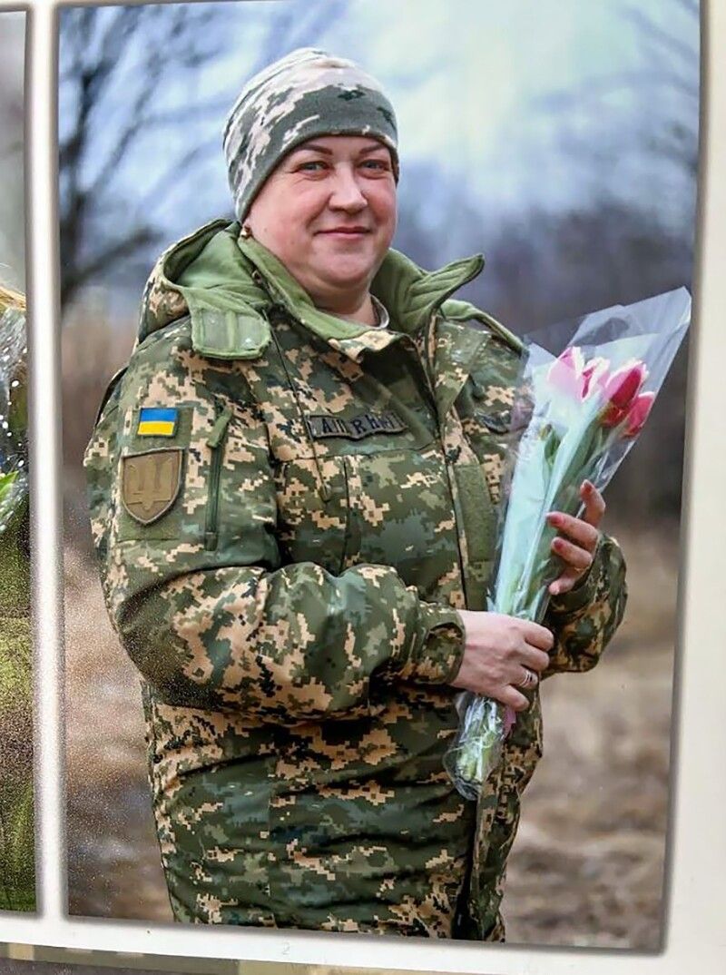 Ользі Куліковій пасувало військове вбрання.