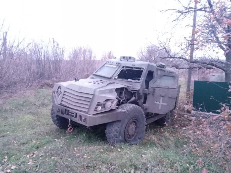 Нові броньовані автомобілі італійського виробництва, які зроблені на бойовому шасі, мають посилений бронезахист.