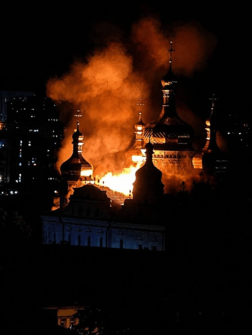 Фото: речник Київської Митрополії ПЦУ Євстратій (Зоря).