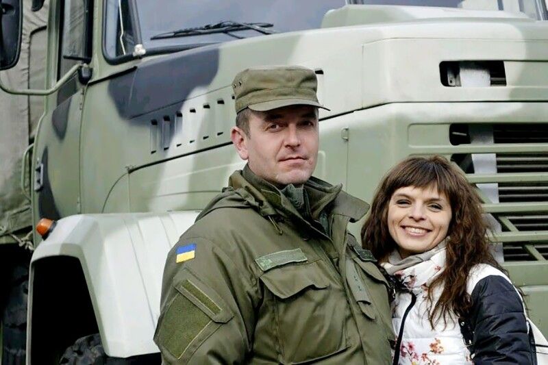 Пам’ятна зустріч у жовтні 2015 року: на День Покрови Віталій Форманюк був якраз вдома й вони з дружиною відвідали виставку сучасної важкої військової техніки у Луцькому замку. 