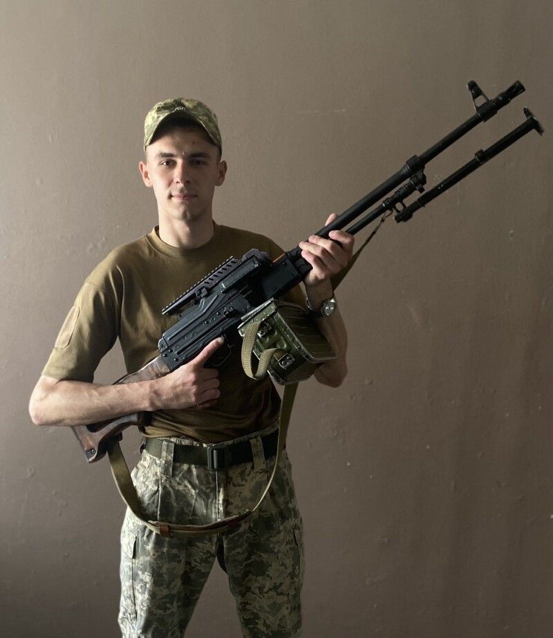 Максим – курсант Національної академії сухопутних військ імені Петра Сагайдачного.