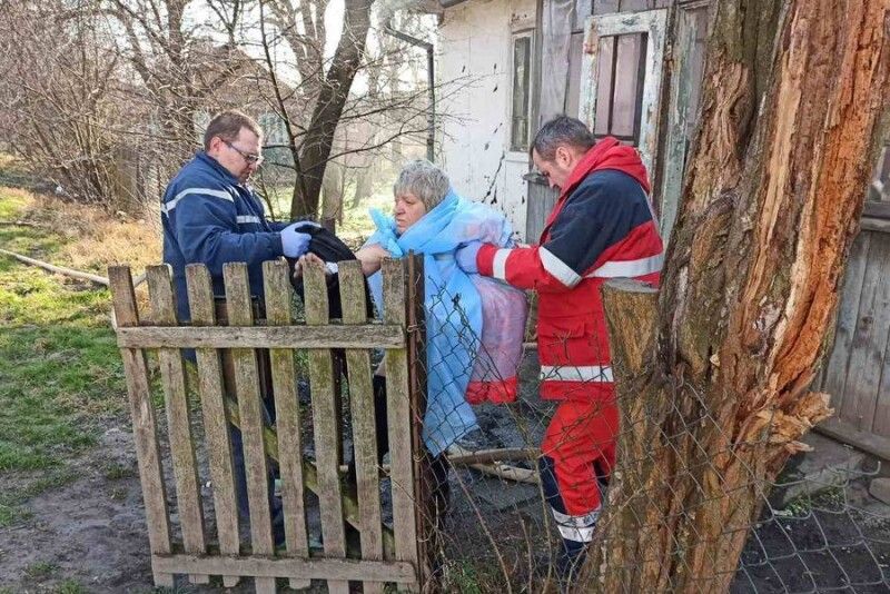 Жінку вдалося врятувати від вогню.