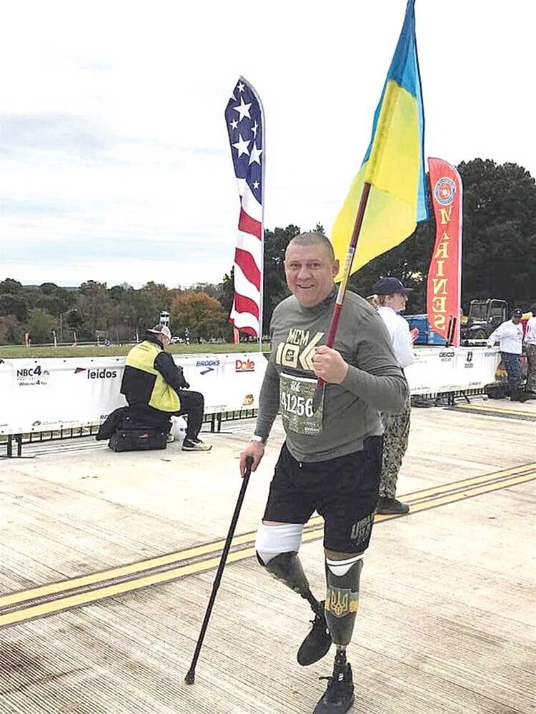 Дмитро Котов подолав свою дистанцію на змаганнях у Вашингтоні, які вже 42-й рік відбуваються у пам’ять про тих,  хто не повернувся з війни.
