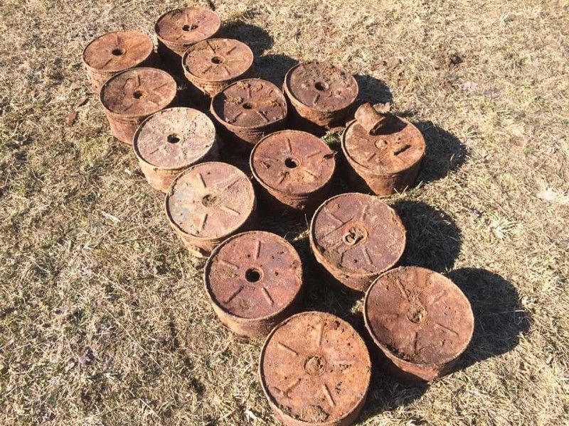 Міни часів Другої Світової війни.