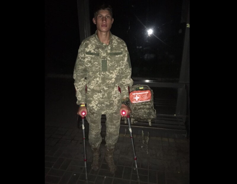 «Валентину 19 років. З початку повномасшабки у свої 18 пішов добровольцем на фронт....».