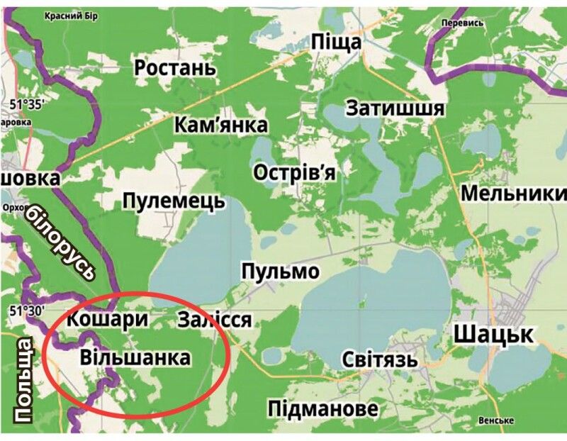 Глянувши на карту, бачиш, що села Пульмівського старостинського округу – в самому прикордонні.