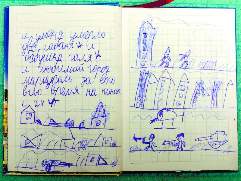 9-літній Єгор в окупації вів щоденник, яким прославився на всю Україну  і за її межами.