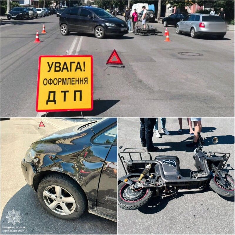На щастя, внаслідок автопригоди ніхто не постраждав.