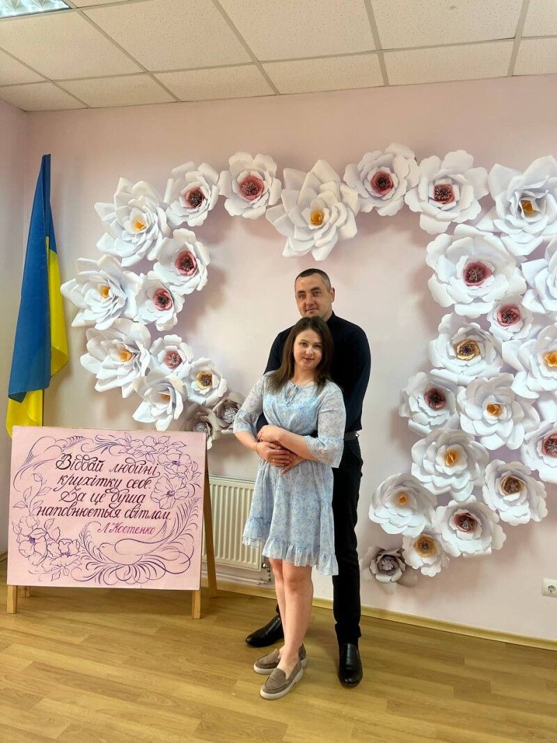 Фото на згадку про день реєстрації шлюбу. 